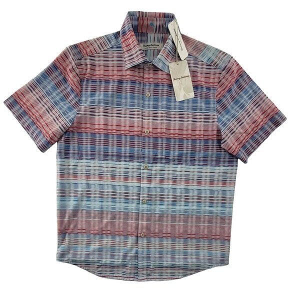 Tommy Bahama Men's Size Small Captain Bahama Coast Jamboree IslandZone Shirt - Picture 1 of 7